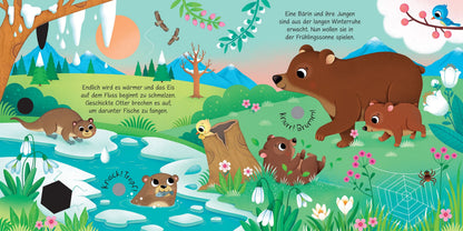 Usborne Soundbuch: Wie klingen die Jahreszeiten? Klänge der Natur 3J+