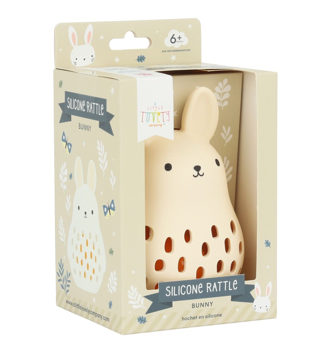 A little lovely company Baby Silikon Rassel 6m+