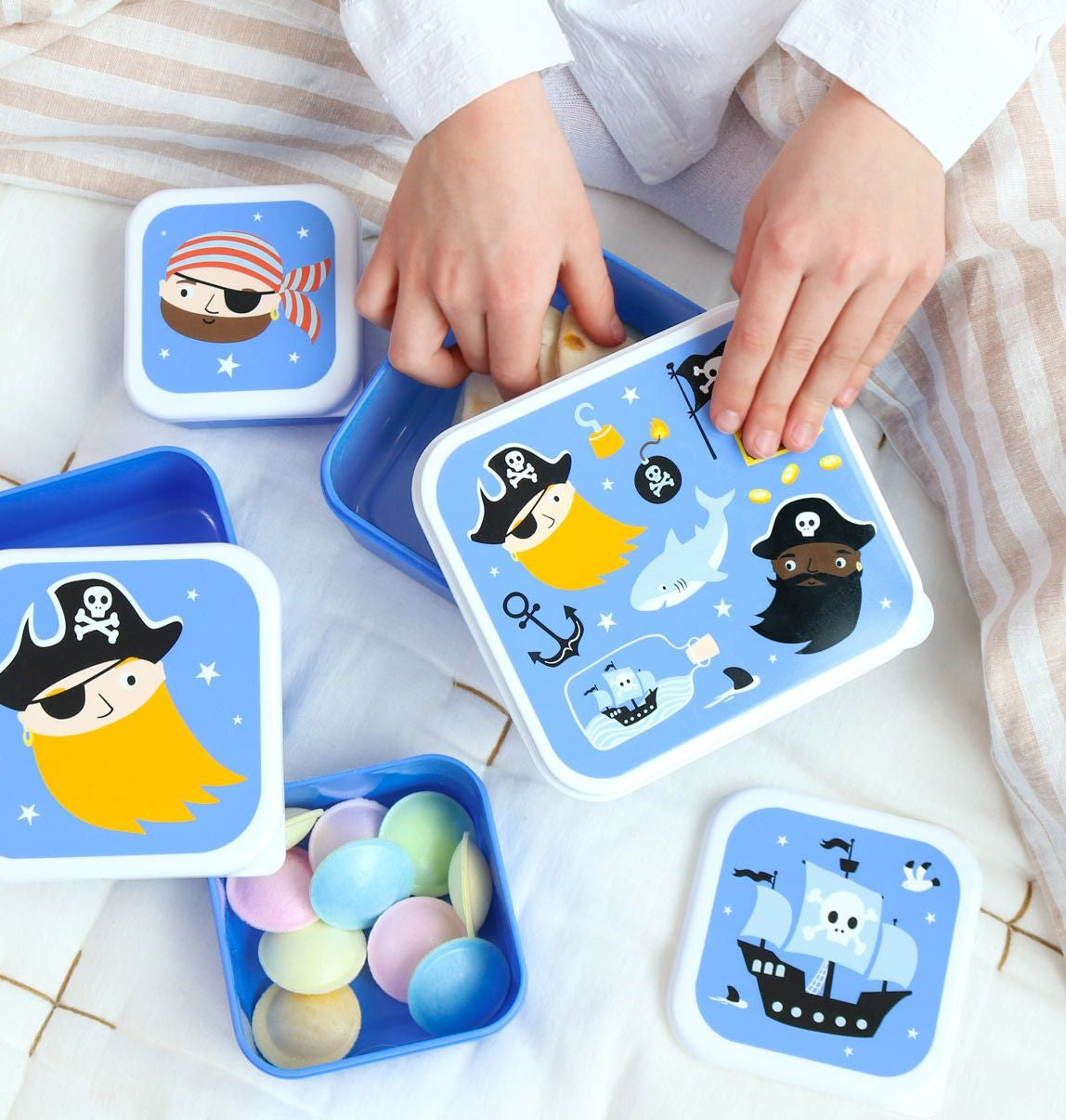 ALLC Lunch & Snack Box 4er Set