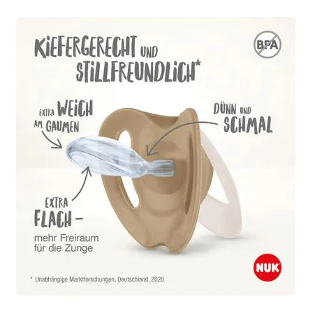 NUK STAR Peppa Wutz Silikon Kieferform Schnuller inkl. Schnullerbox PEPPA PIG