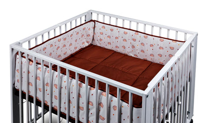 Tissi Faltbares 4-Eck Laufgitter Moritz oder Laufgittereinlage