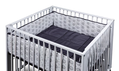 Tissi Faltbares 4-Eck Laufgitter Moritz oder Laufgittereinlage