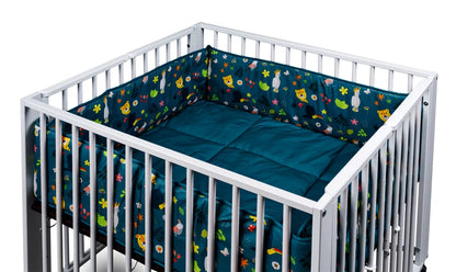 Tissi Faltbares 4-Eck Laufgitter Moritz oder Laufgittereinlage