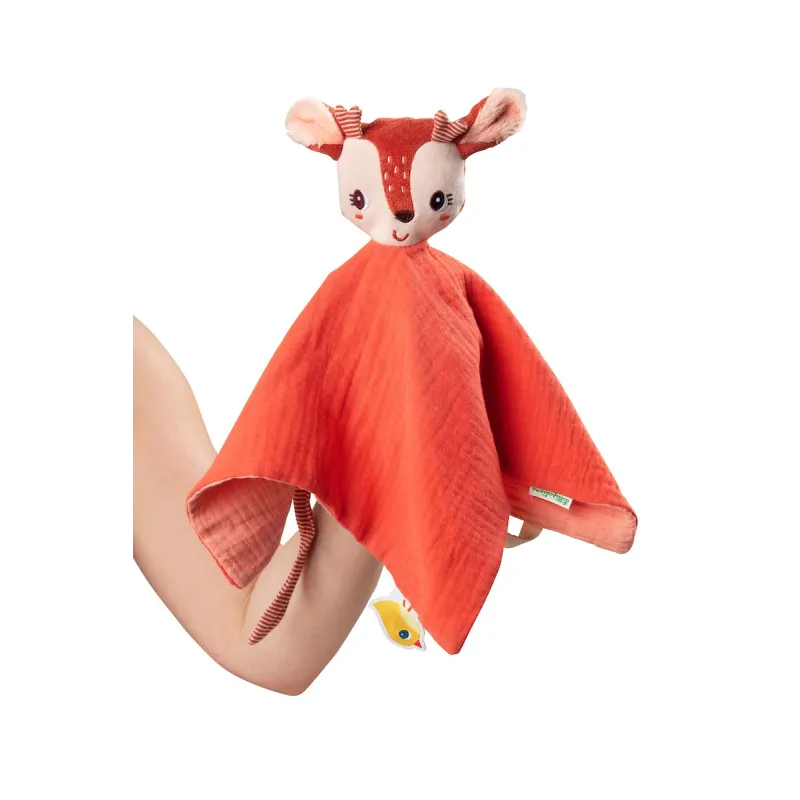 Lilliputiens Schnuffeltuch Schmusetuch Reh Stella