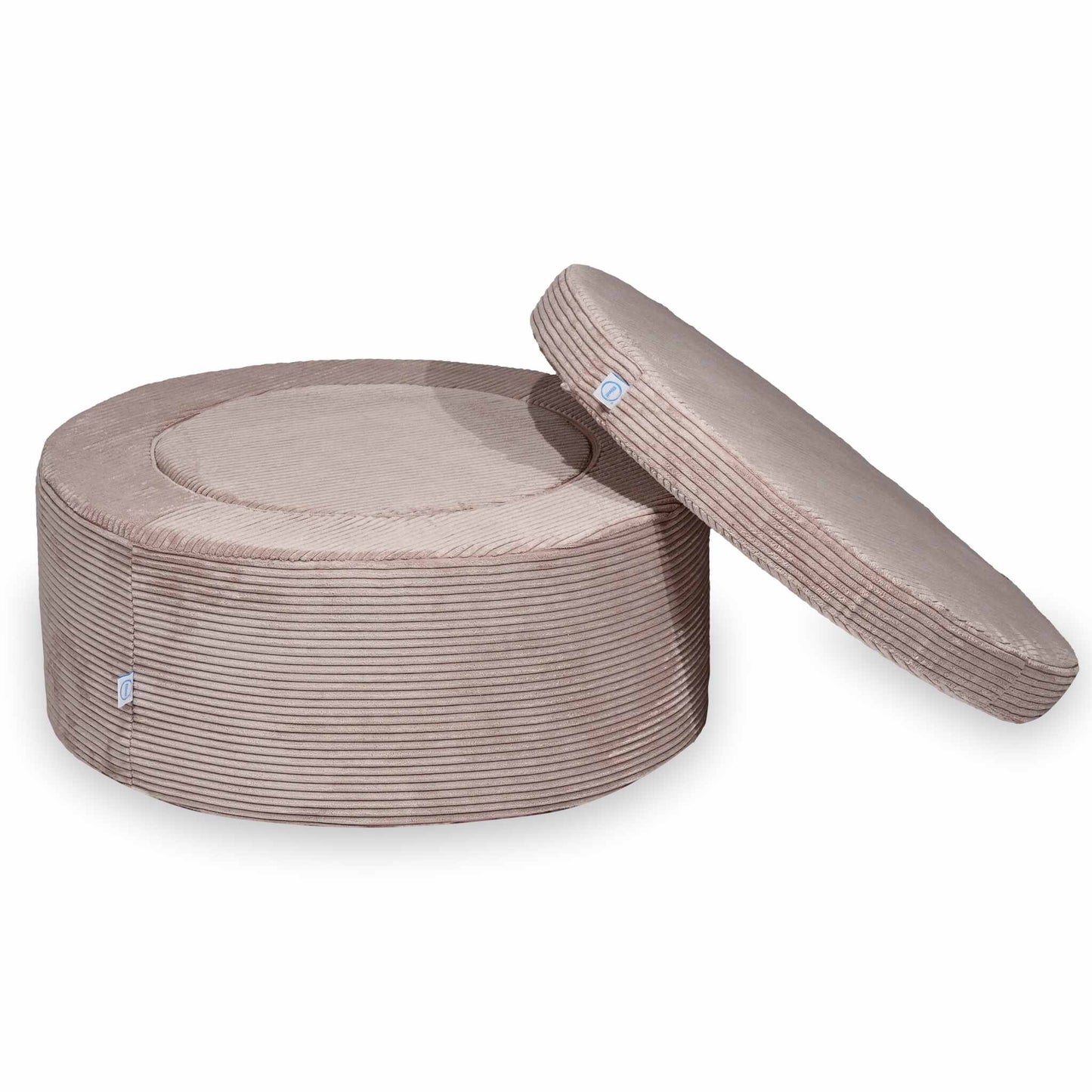 mimii Sitzhockerset Cord  rosa