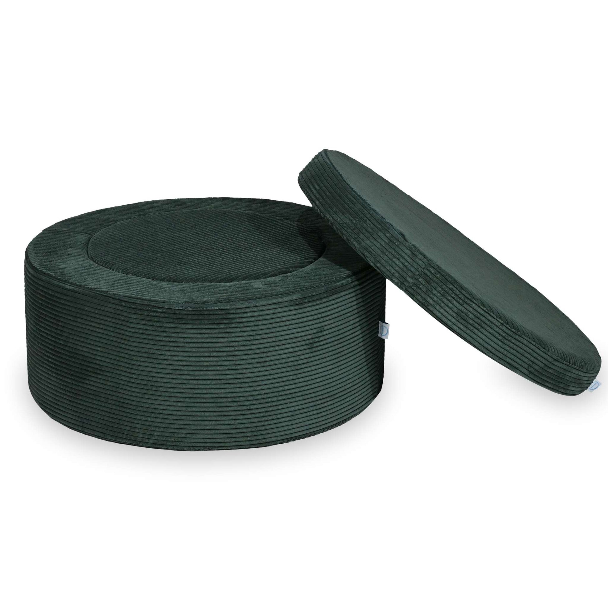 mimii Sitzhockerset Cord Tannengrün