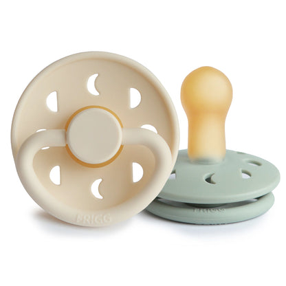 FRIGG Schnuller Latex Moon Kirschform Rund